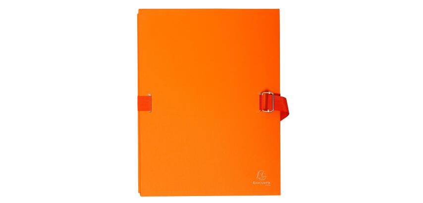 Chemise dos extensible avec rabat papier - 24x32cm
