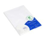 25 kaart gevergeerd wit C6 (107x152mm) 210g