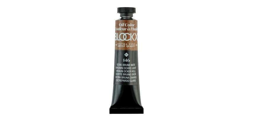 Peinture à l'huile extra-fine tube 20ml - Ocre brune mate