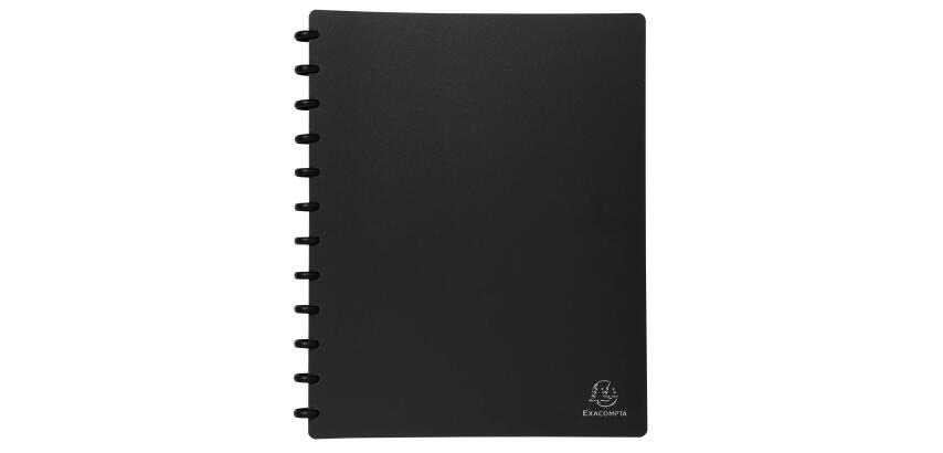 Showalbum met ringen en uitneembare tassen - harde PP - 30 tassen - 60 zichten - A4