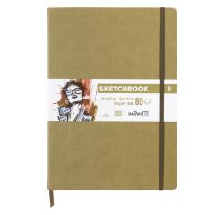 DFY Sketchbook A4 80F 140g - Kaki