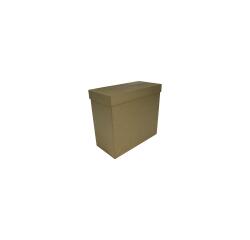 Rectangular box 25x12x22cm - Kraft