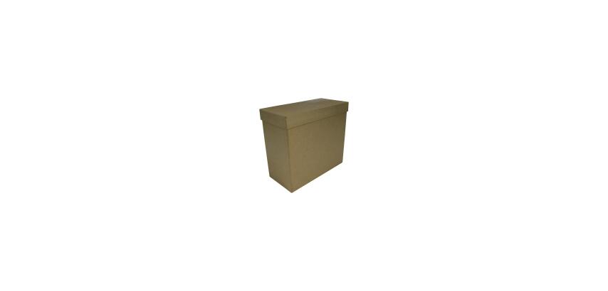 * Boîte rectangle 25x12x22cm - Kraft