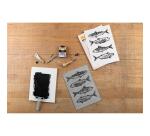 Coffret de linogravure.
