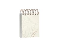 Tulip paper, Bloc reliure intégrale en-tête 9x11 cm, 160 feuilles, uni