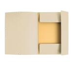 Exacompta Elasticated Folder, 3-Flap, Pressboard 400gsm A4 - Pastel colours assorted