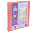 Carpetas con anillas Kreacover ® Chromaline Pastel A4 MAXI - 4 anillas ø 30 mm - Colores surtidos