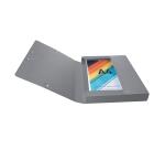 Archivbox Exabox A4 Karton beschichtet, Rückenbreite 40mm, Teksto - Farben sortiert