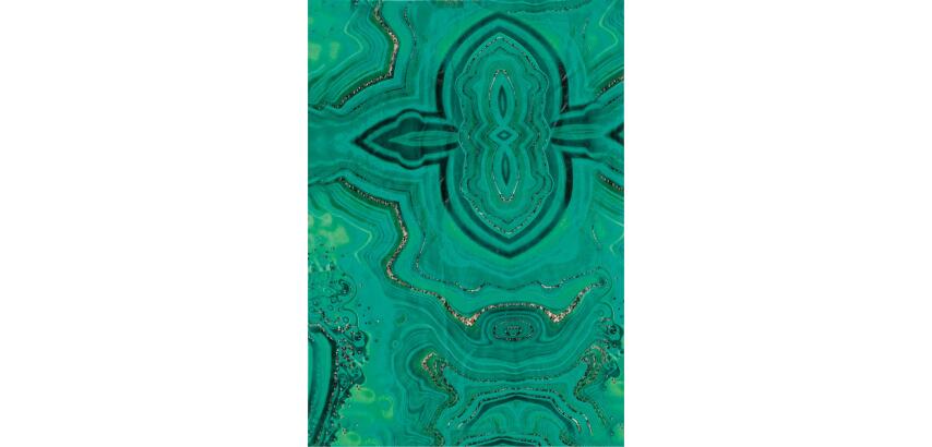 863 - Pochette 20 feuilles Décopatch - Vert