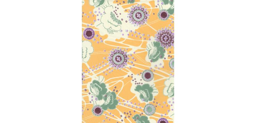 20 Décopatch sheets réf. 708 - Yellow