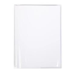 Schriftomslag Cristal Luxe met bladwijzer flap 22/100ste 24x32cm - Kleurloos