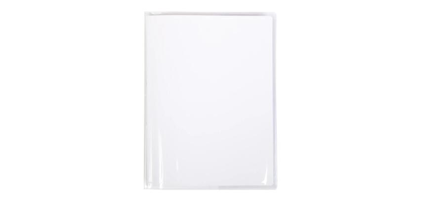 Crystal exercise book protectors 25/100 + Book mark 24x32cm transparent - Colourless