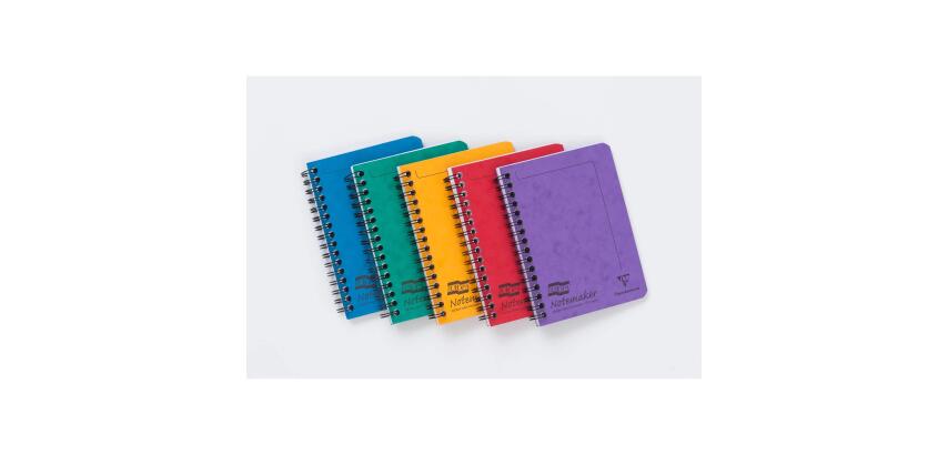 Notemaker Europa cahier reliure intégrale A6 120 pages détachables ligné