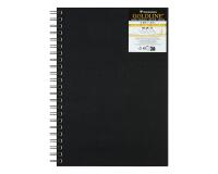 Goldline Skizzenbuch mit Spiralbindung, fester Einband, A4 Hochformat, 40 Blatt 140g - Elfenbein