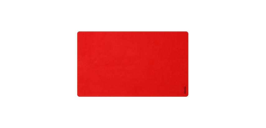 Rhodiarama sous-main souple L (90x43 cm) simili cuir italien - étui kraft - Coquelicot