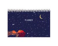 Adolie, Bloc planner reliure intégrale en-tête 22x14 cm 53 feuillets imprimés