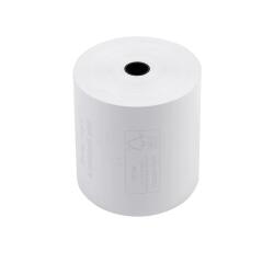 Rotolo per scontrini term 55g 80x80x12x76 sBPA - Bianco