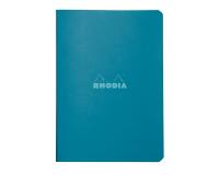 Cahier piqué Rhodia Couleurs Paon 14,8x21 cm - Paon