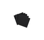PAPIER FLOQUÉ, Pochette de 5 feuilles 185g/m2 au format 30.5x30.5cm - Assortiment