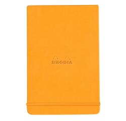 Clairefontaine Rhodia Webnotepad 9x14, Lined - Orange|