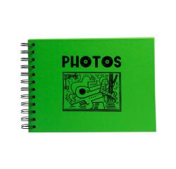 Spiral album 50 black pages Musicart