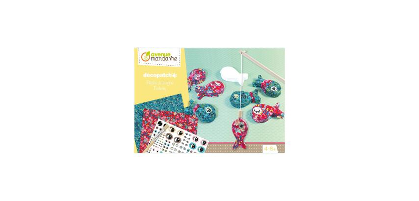 Boîte créative, Décopatch, Pêche à la ligne - Multicolore