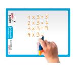Clairefontaine Magic Notebook 8000 Polypro 24x32cm - 48 Pages - Sey#s Tricolour - 90gsm - Sky Blue|