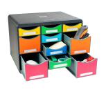 Module de classement Storebox Multi 11 tiroirs Iderama - Arlequin