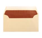 25 enveloppes DL (110x220mm)Vergé doublées adhésives