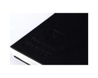 Goldline carnet rembordé rigide 50F A6 140g portrait - Blanc