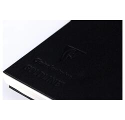 Goldline carnet rembordé rigide 50F A6 140g portrait - Blanc