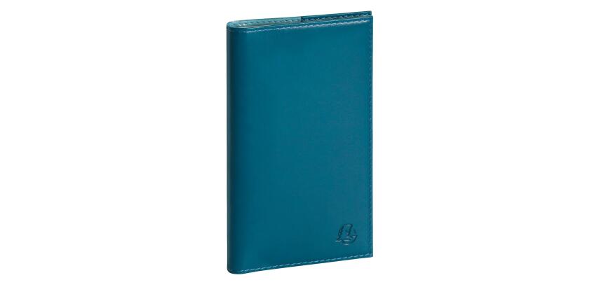 Agenda de poche Eurotime 16S spiralé Volga 9 x 16 cm Semainier Janvier à Décembre 2027 - Couleurs assorties