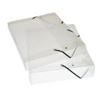 Archivbox aus PP 700µ, Rücken 25mm, 25x33 cm für DIN A4 - Crystal - Kristall