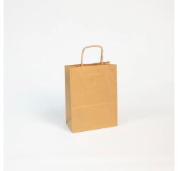 Paq.25 sacs kraft brun vergé, 16x8x21cm - Kraft