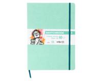 DFY Sketchbook A4 80F 140g - Vert d'eau