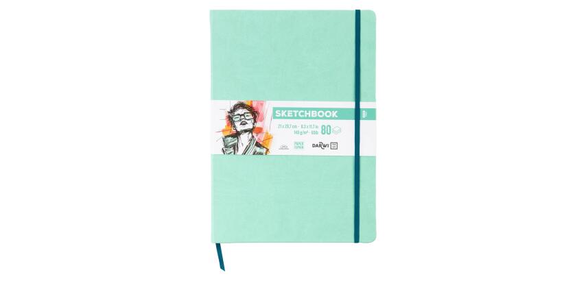 DFY Sketchbook A4 80F 140g - Vert d'eau