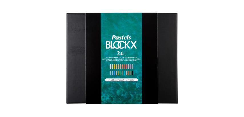 BLOCKX Soft Pastel Set - 24 Tones for Landscapes