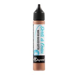 Gutta/Serti Metall auf Wasserbasis, 25ml, Dunkelgold - Dunkelgold