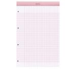 Bloc agrafé Rhodia Couleurs Rose N°20 A4+ 21x31,8 cm - Rose