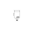 Adheclair Kraft Pocket Envelopes 90g, 120x176 B6 - Light brown|