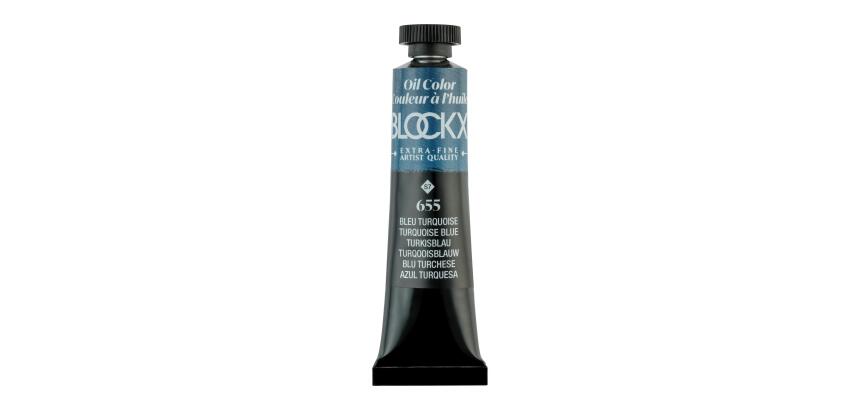 Peinture à l'huile extra-fine tube 20ml - Bleu turquoise