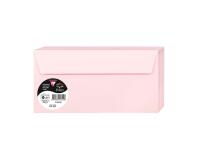Enveloppe Pollen Clairefontaine 120 g/m² sans fenêtre avec bande de protection couleur - Paquet de 20