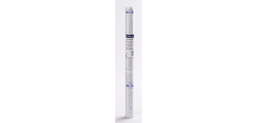 L'Instantané rouleau couvre-livres adhésif repositionnable polypropylène 5/100ème 10 m x 0,50 m - Transparent