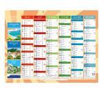 Calendrier illustré Tourisme 29,5 x 22 cm Semestriel 2027 - Visuel