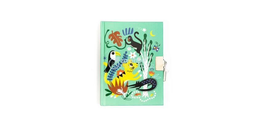 Diary, Jungle - Multicolour