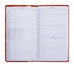 Agenda de poche Exaplan 16 accordéon Winner 9 x 16 cm Planning mensuel Janvier à Janvier 2027 - Coloris aléatoire