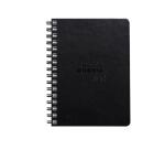 Clairefontaine Rhodia Touch Wirebound Mixed Media Book A6 Portrait - Black