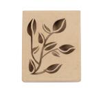 Boîte végétale rectangle 15x12x3cm - Kraft