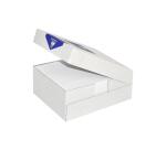 Boite de 500 Enveloppes Blanches DL2-114x229mm - Gommée Mécanisable - 80g/m2 - pour machine de mise sous pli automatiquE - Blanc