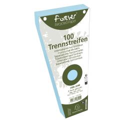 FOREVER® Pak van 100 trapezium tabstroken met perforatie 180g - 105x240mm